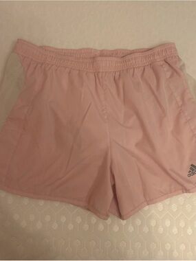 Adidas Women's Light Pink Running Shorts